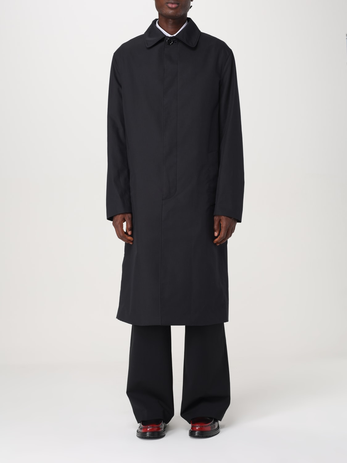 MOSCHINO COUTURE JACKET: Coat men Moschino Couture, Black - Img 1