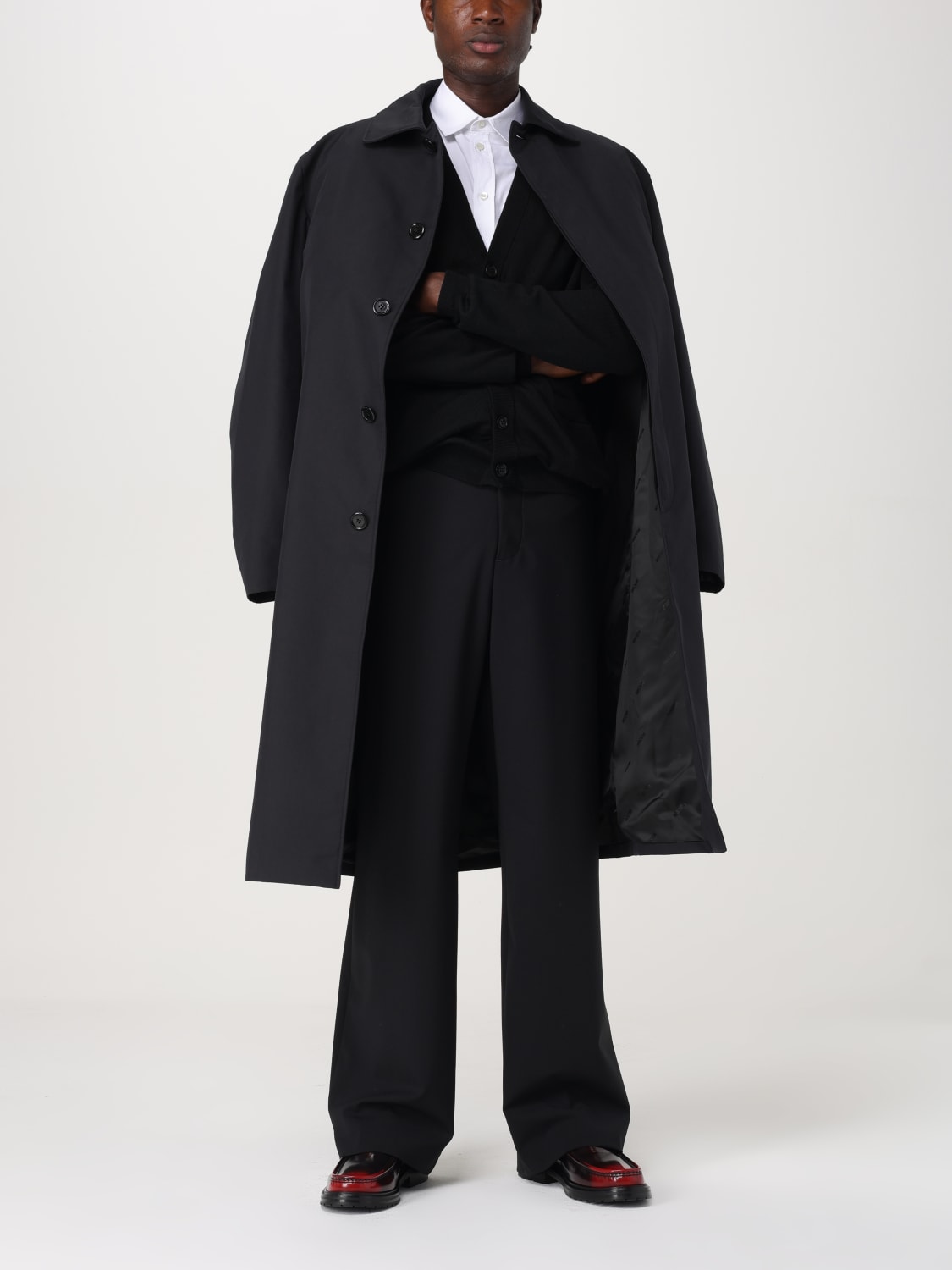 MOSCHINO COUTURE JACKET: Coat men Moschino Couture, Black - Img 2