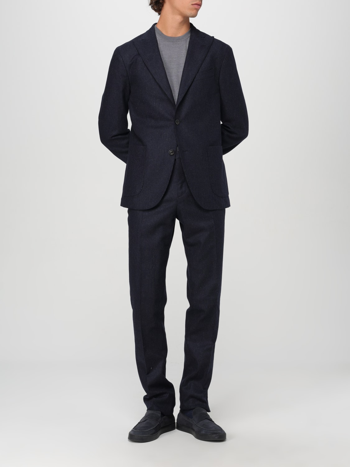 BOGLIOLI SUIT: Suit men Boglioli, Blue - Img 2