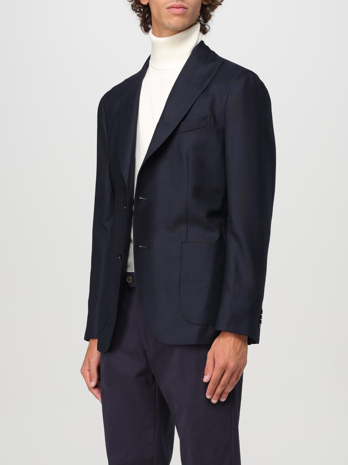 BOGLIOLI BLAZER: Blazer men Boglioli, Blue - Img 3