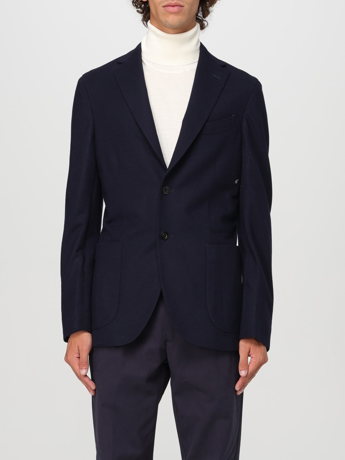 BOGLIOLI BLAZER: Blazer men Boglioli, Blue - Img 1