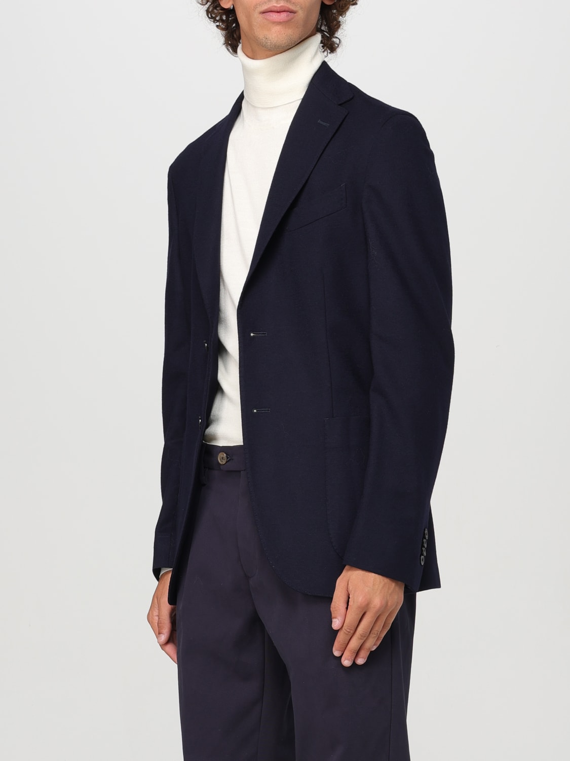 BOGLIOLI BLAZER: Blazer men Boglioli, Blue - Img 3