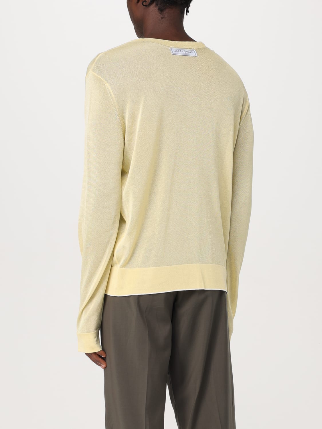 JACQUEMUS SWEATER: Sweater men Jacquemus, Yellow - Img 3