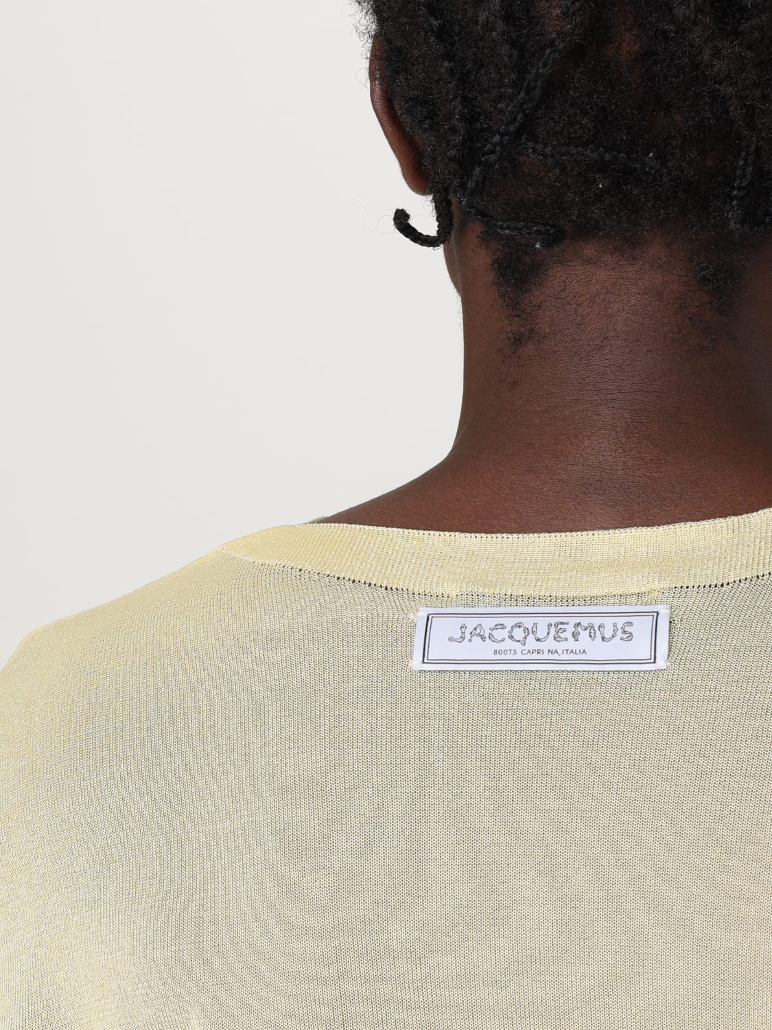 JACQUEMUS SWEATER: Sweater men Jacquemus, Yellow - Img 5