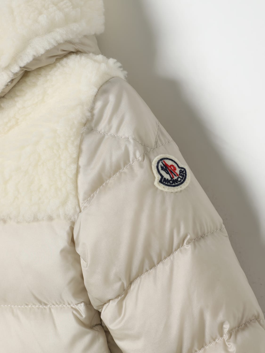 MONCLER 재킷: 코트 남아 Moncler, 화이트 - Img 3