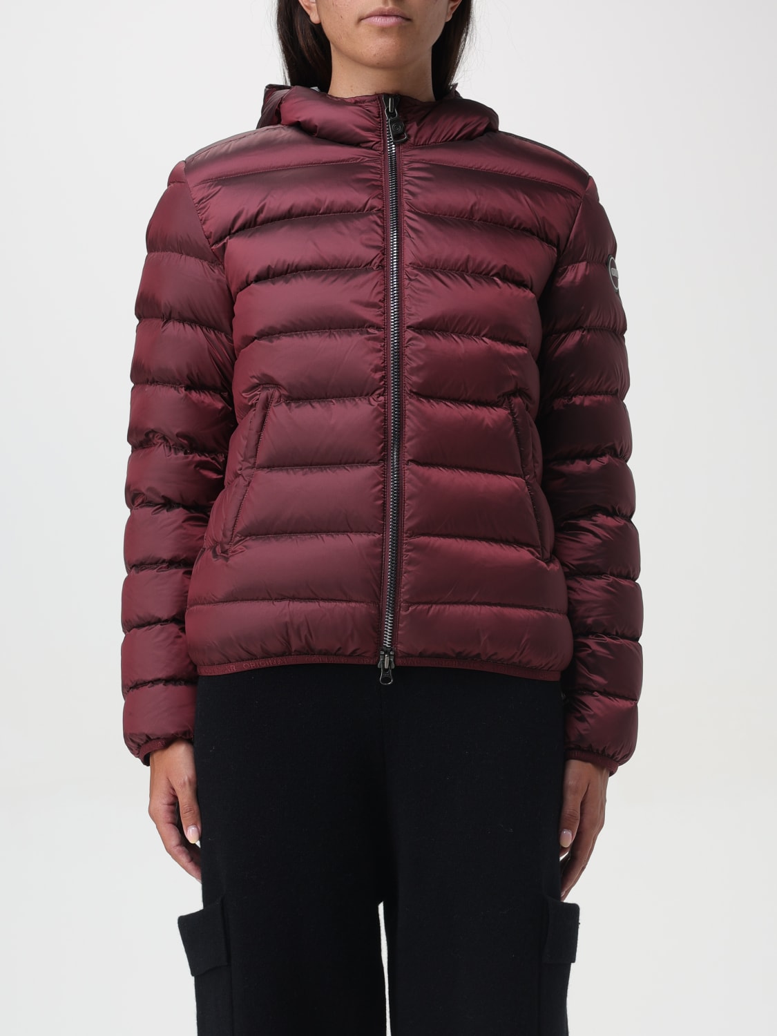 COLMAR JACKET: Colmar down jacket with hood, Red - Img 1