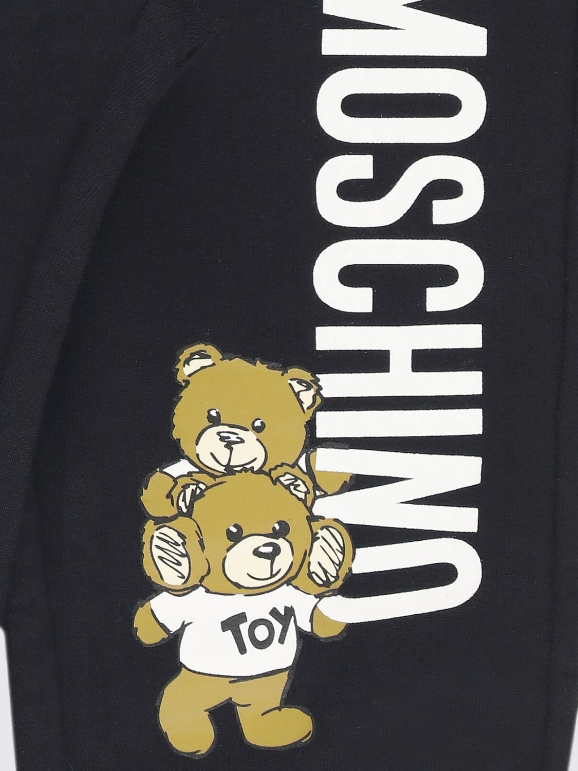 MOSCHINO 裤子: 裤子 儿童 Moschino, 黑色 - Img 3