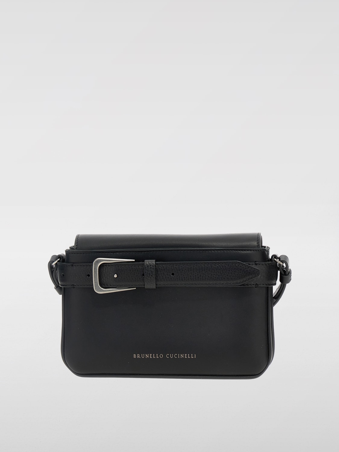 BRUNELLO CUCINELLI MINI BOLSO: Bolso de hombro mujer Brunello Cucinelli, Negro - Img 1