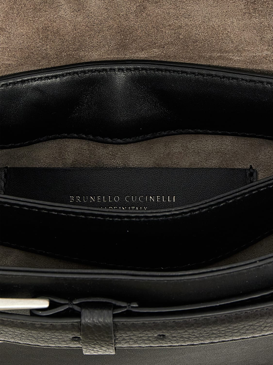 BRUNELLO CUCINELLI MINI BOLSO: Bolso de hombro mujer Brunello Cucinelli, Negro - Img 4