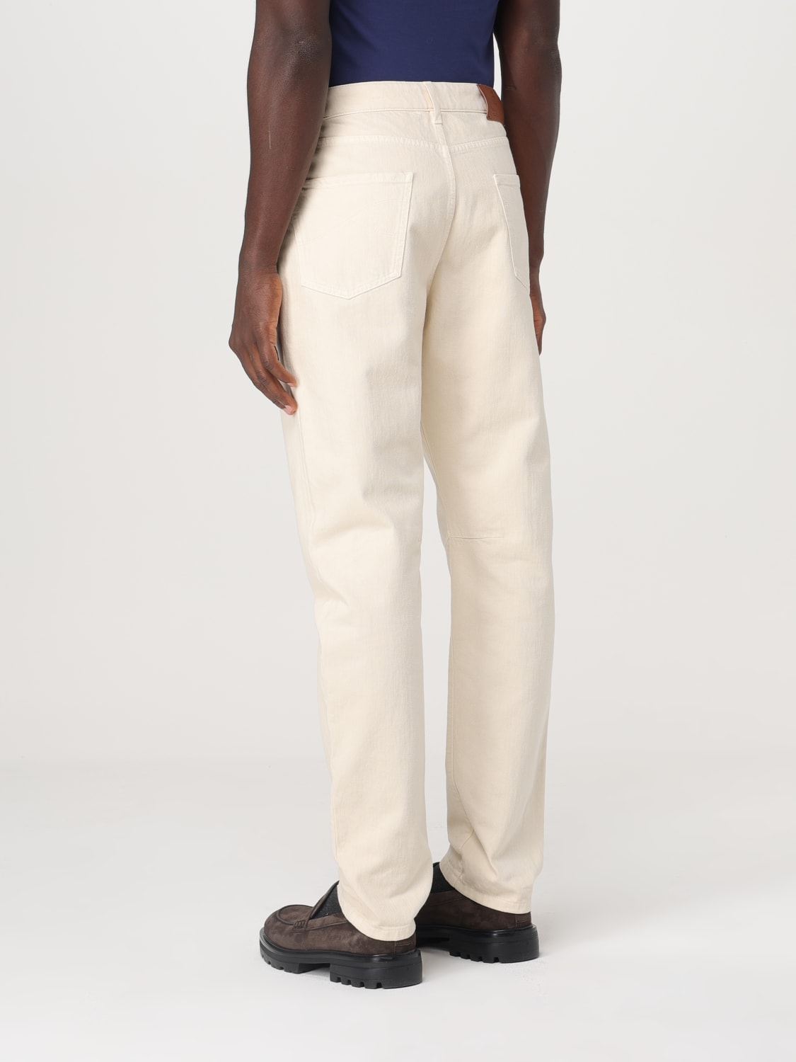 BRUNELLO CUCINELLI JEANS: Jeans men Brunello Cucinelli, White - Img 3