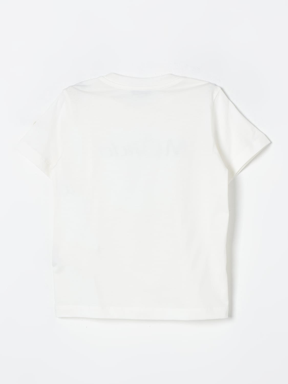 MONCLER T-SHIRT: T-shirt kinder Moncler, Beige - Img 2