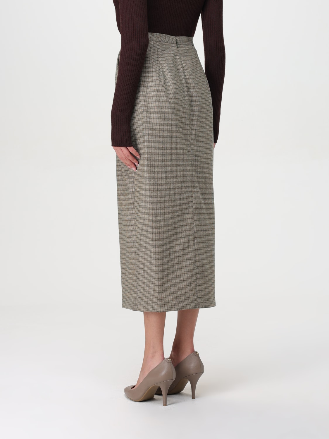 PINKO SKIRT: Skirt woman Pinko, Beige - Img 2