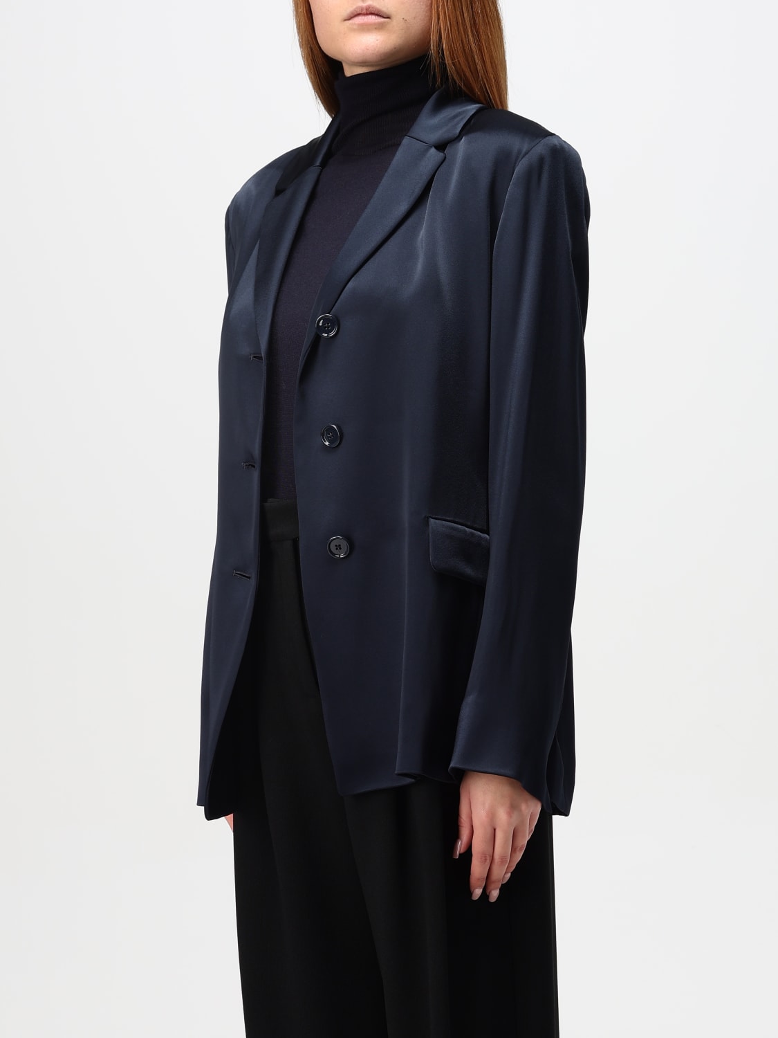 'S MAX MARA BLAZER: Blazer 'S Max Mara in misto viscosa , Blue - Img 3