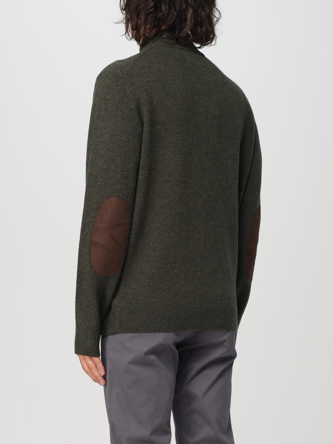 BARBOUR SWEATER: Sweater men Barbour, Green - Img 2