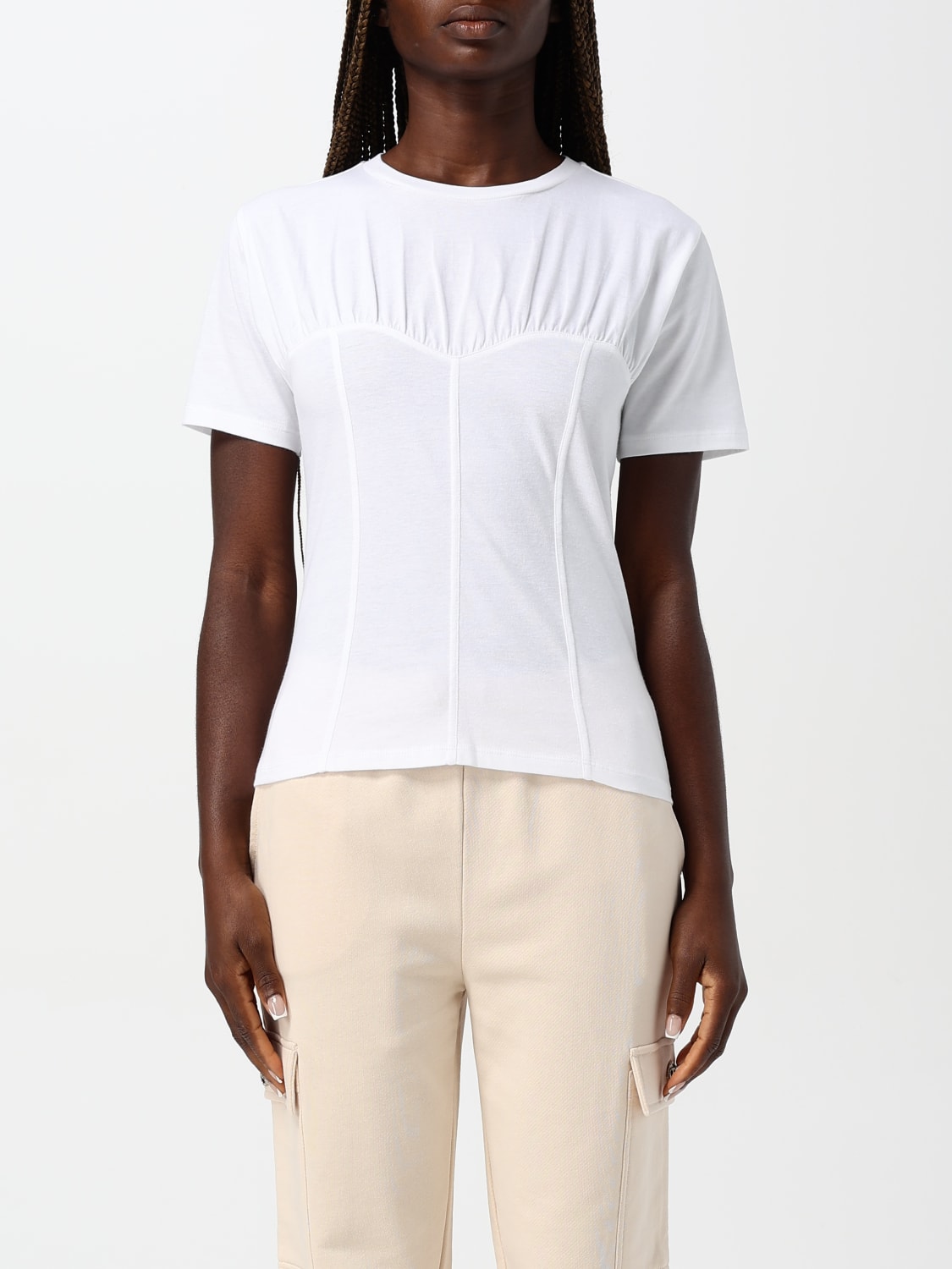 TWINSET T-SHIRT: T-shirt woman Twinset, White - Img 1