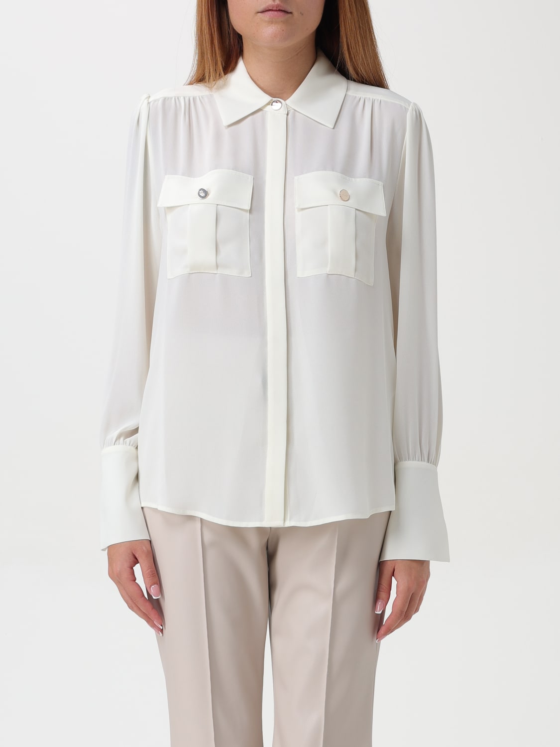 LIU JO SHIRT: Shirt woman Liu Jo, White - Img 1