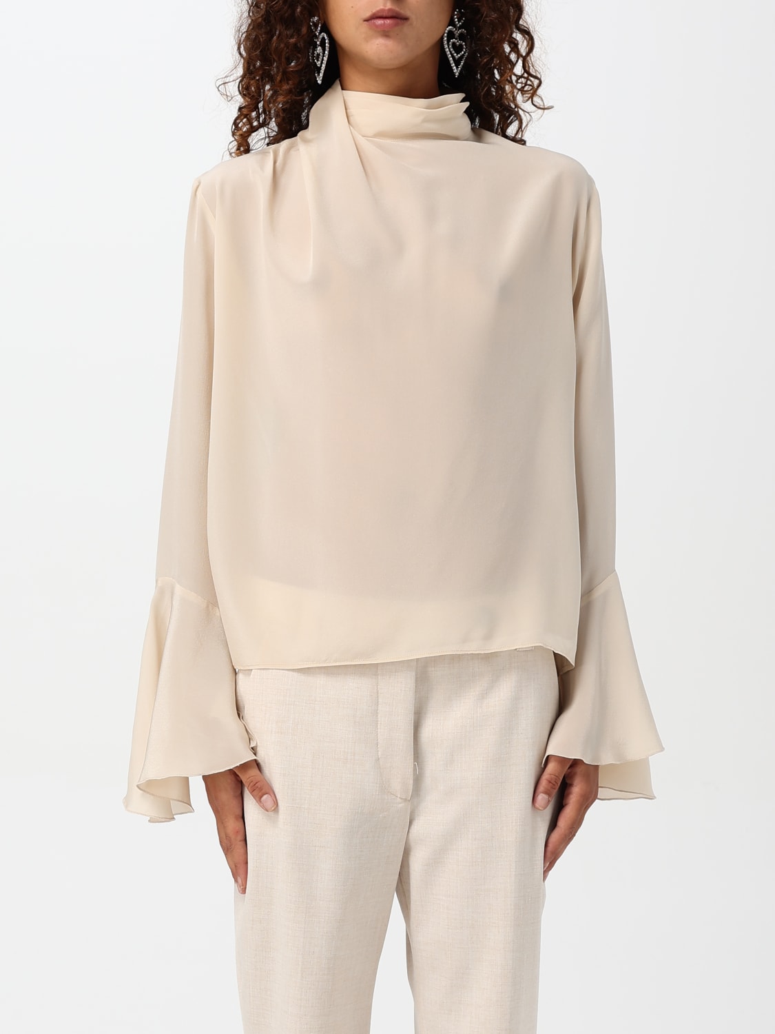 LIU JO TOP: Shirt woman Liu Jo, White - Img 1