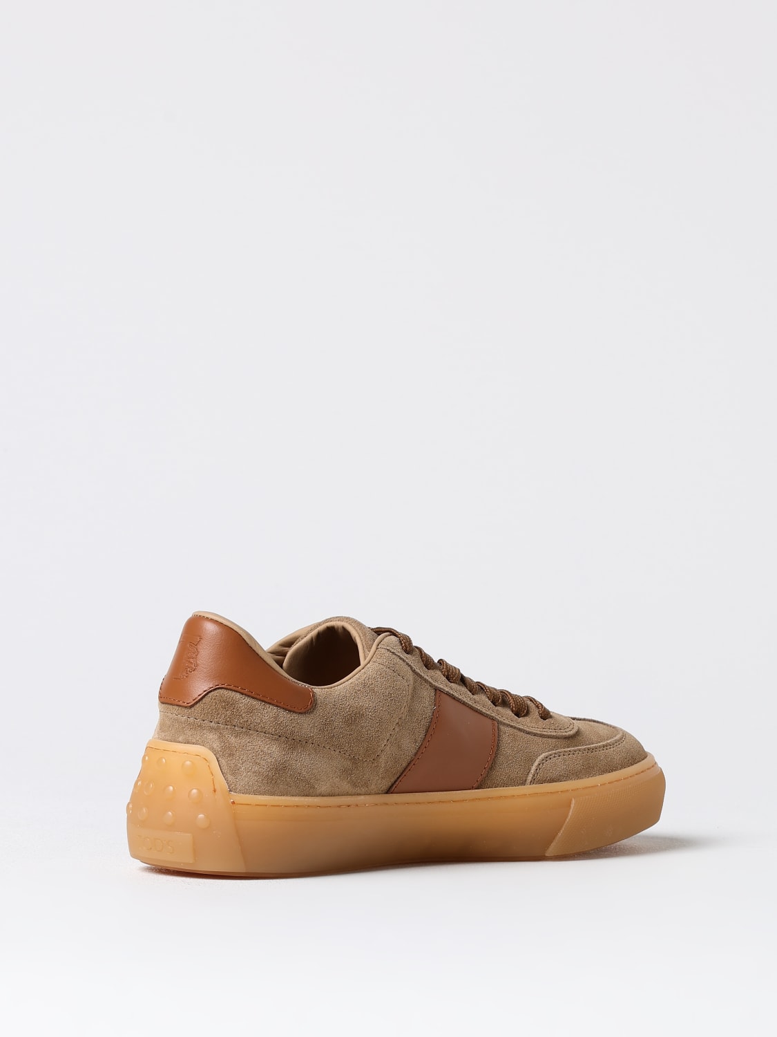 TOD'S SNEAKERS: Sneakers Tod's in camoscio , Beige - Img 3