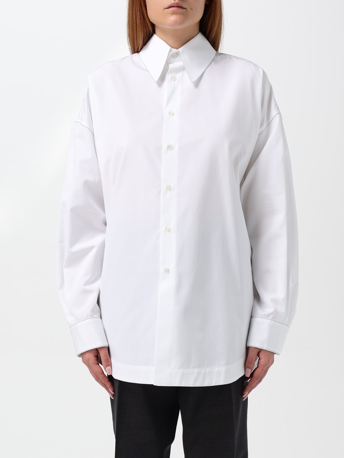 FABIANA FILIPPI SHIRT: Shirt woman Fabiana Filippi, White - Img 1