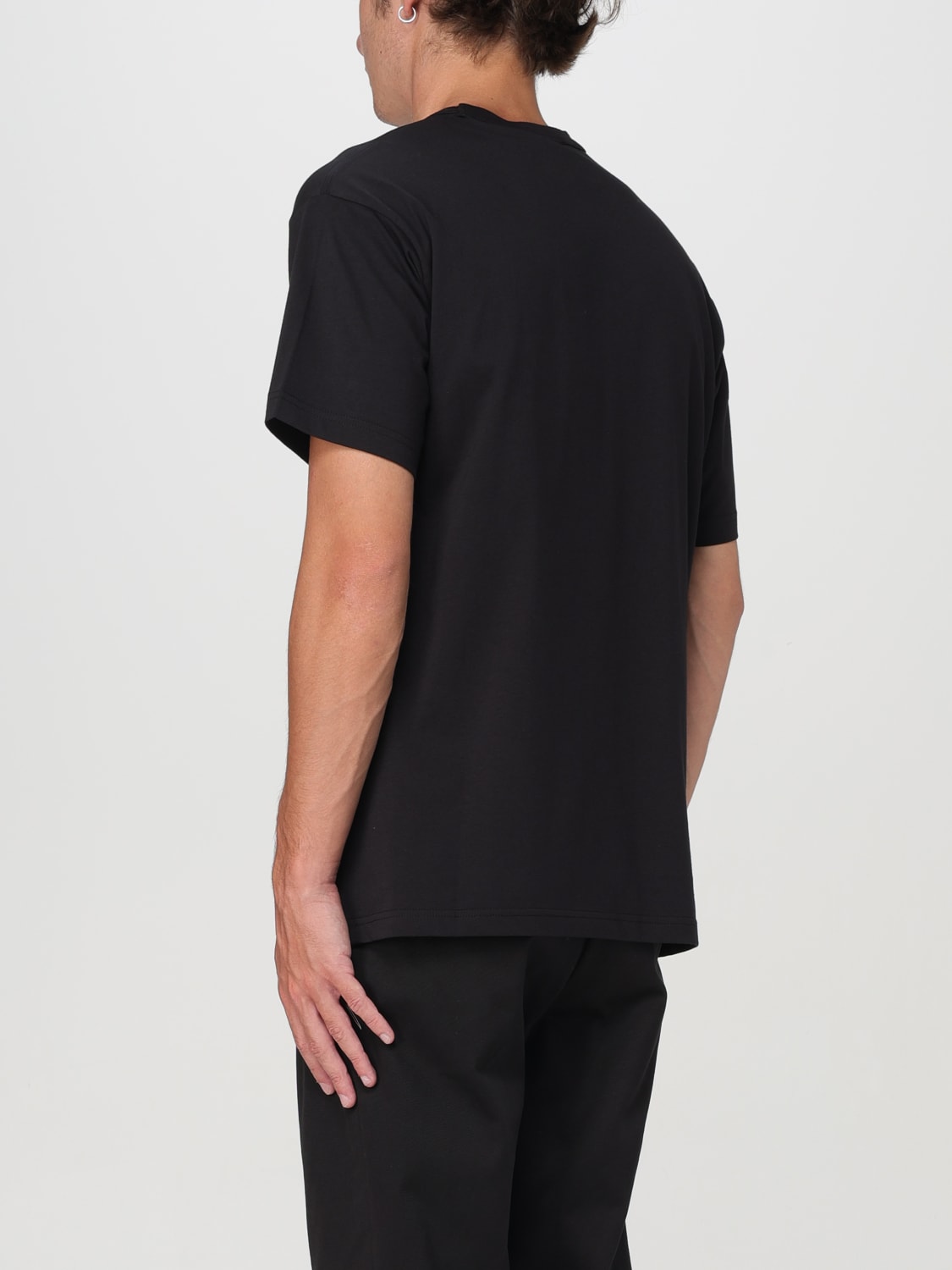 VERSACE JEANS COUTURE T-SHIRT: T-shirt men Versace Jeans Couture, Black - Img 2