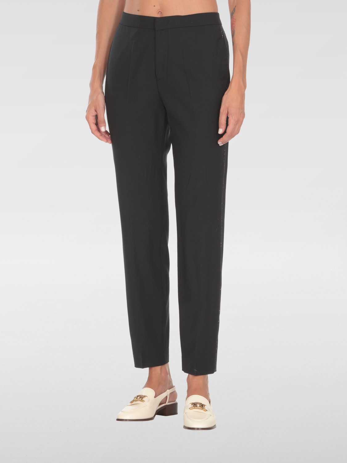 FABIANA FILIPPI PANTS: Pants woman Fabiana Filippi, Blue - Img 1