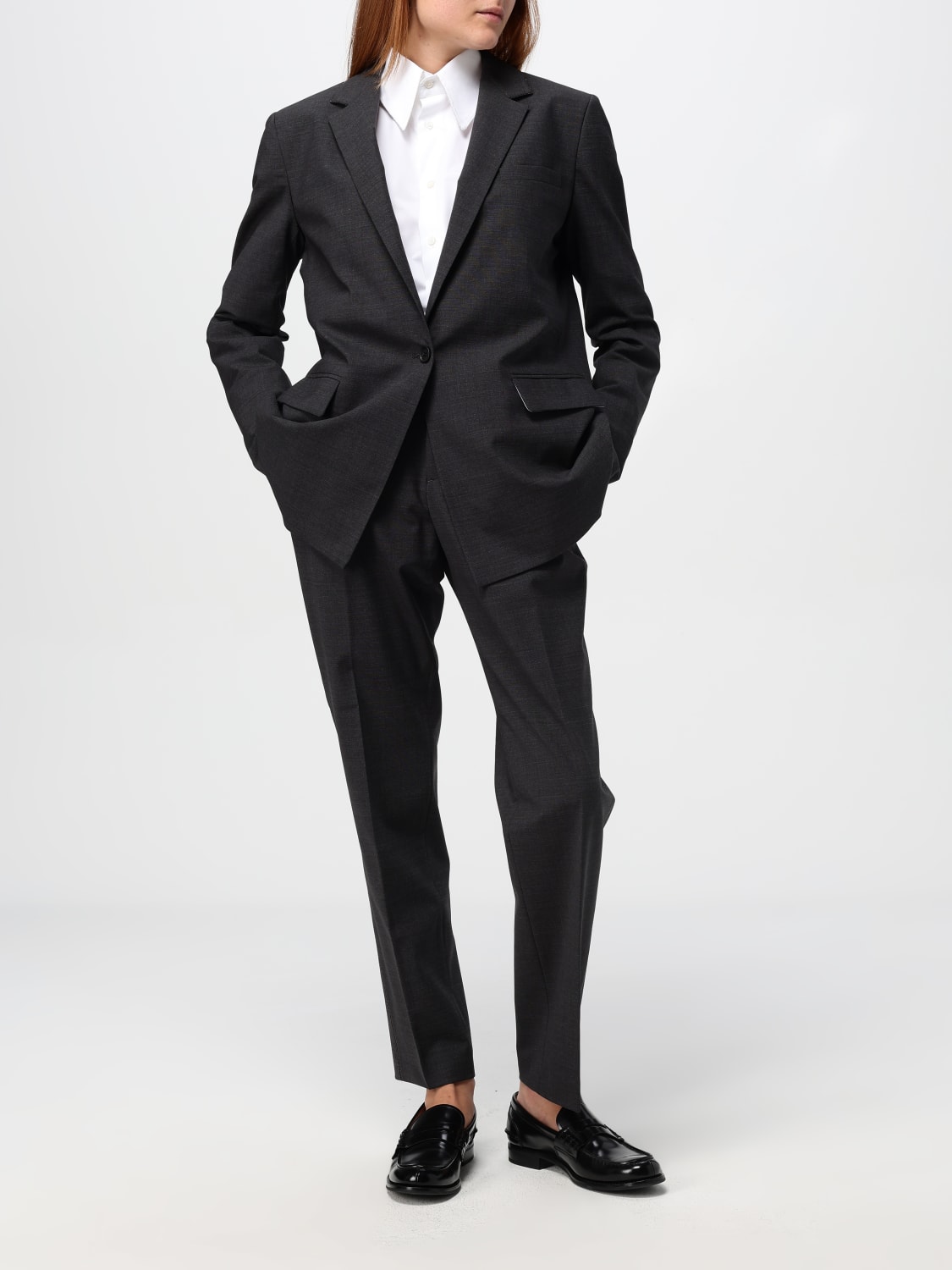 FABIANA FILIPPI: Pants woman - Charcoal | Fabiana Filippi