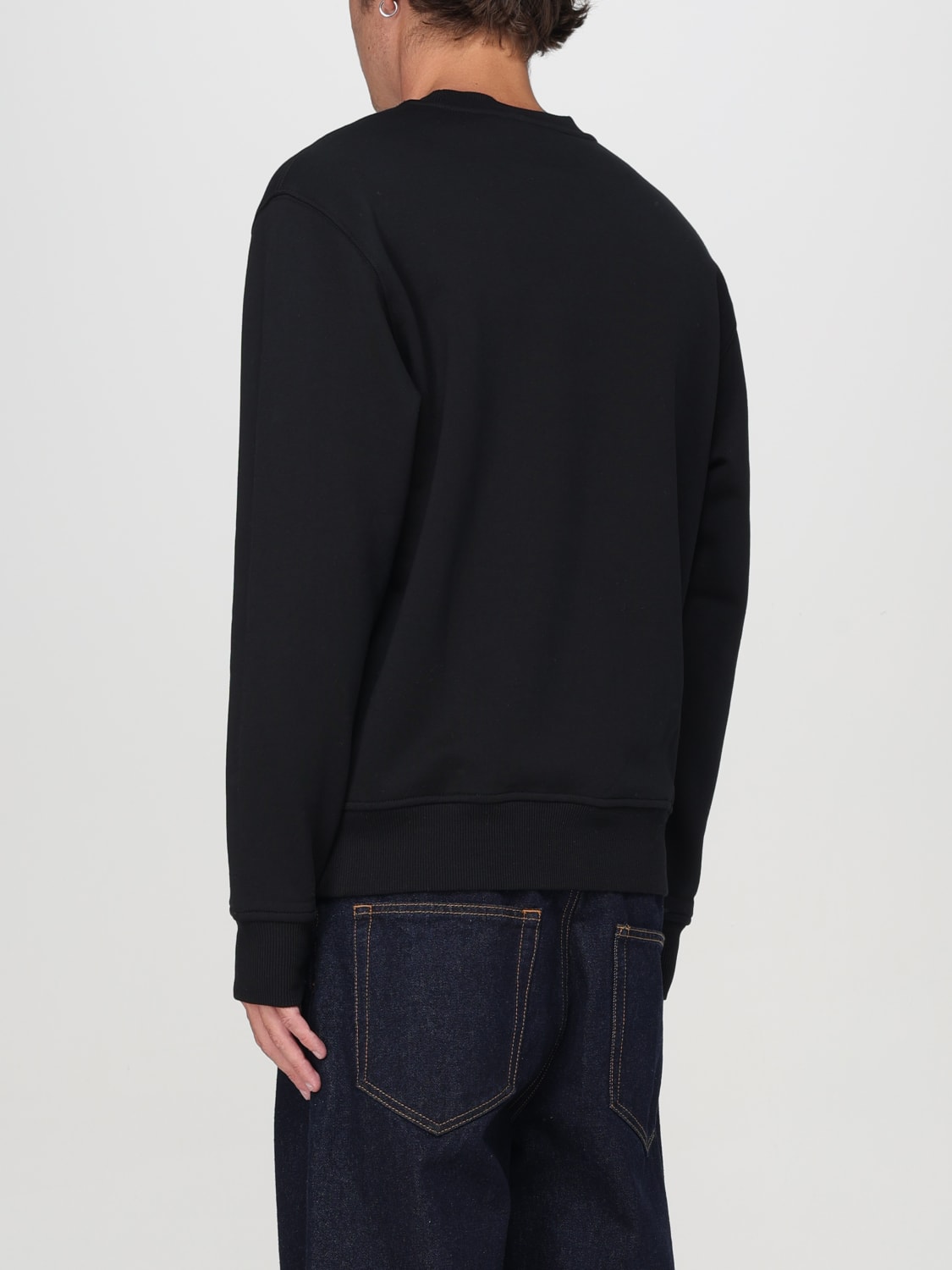 VERSACE JEANS COUTURE SUDADERA: Sudadera hombre Versace Jeans Couture, Negro - Img 2