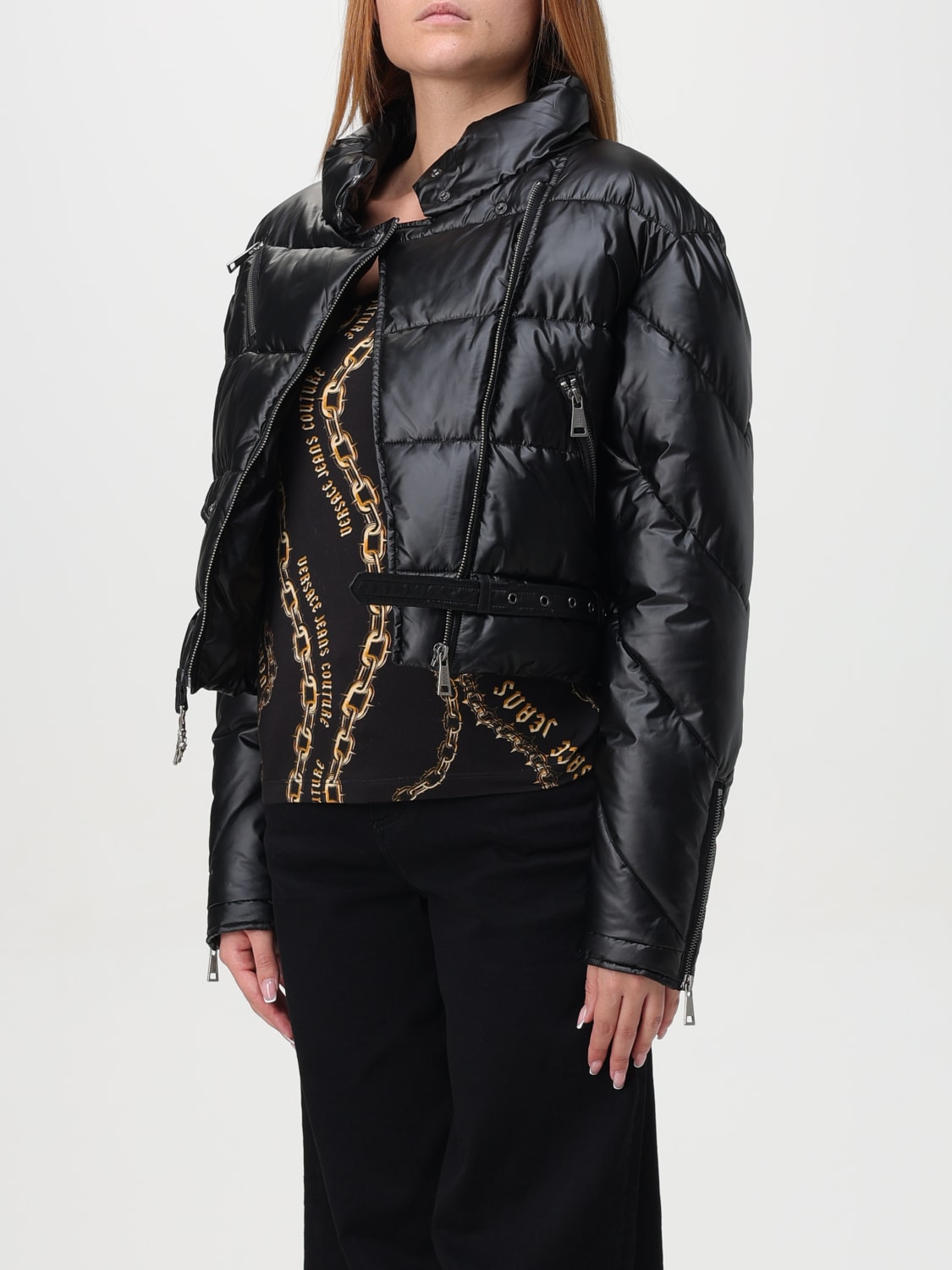 VERSACE JEANS COUTURE JACKE: Blazer damen Versace Jeans Couture, Schwarz - Img 3