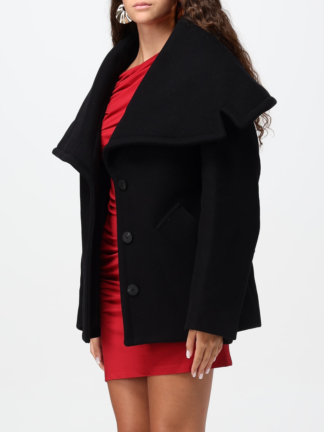 JACQUEMUS MANTEAU: Manteau femme Jacquemus, Noir - Img 4