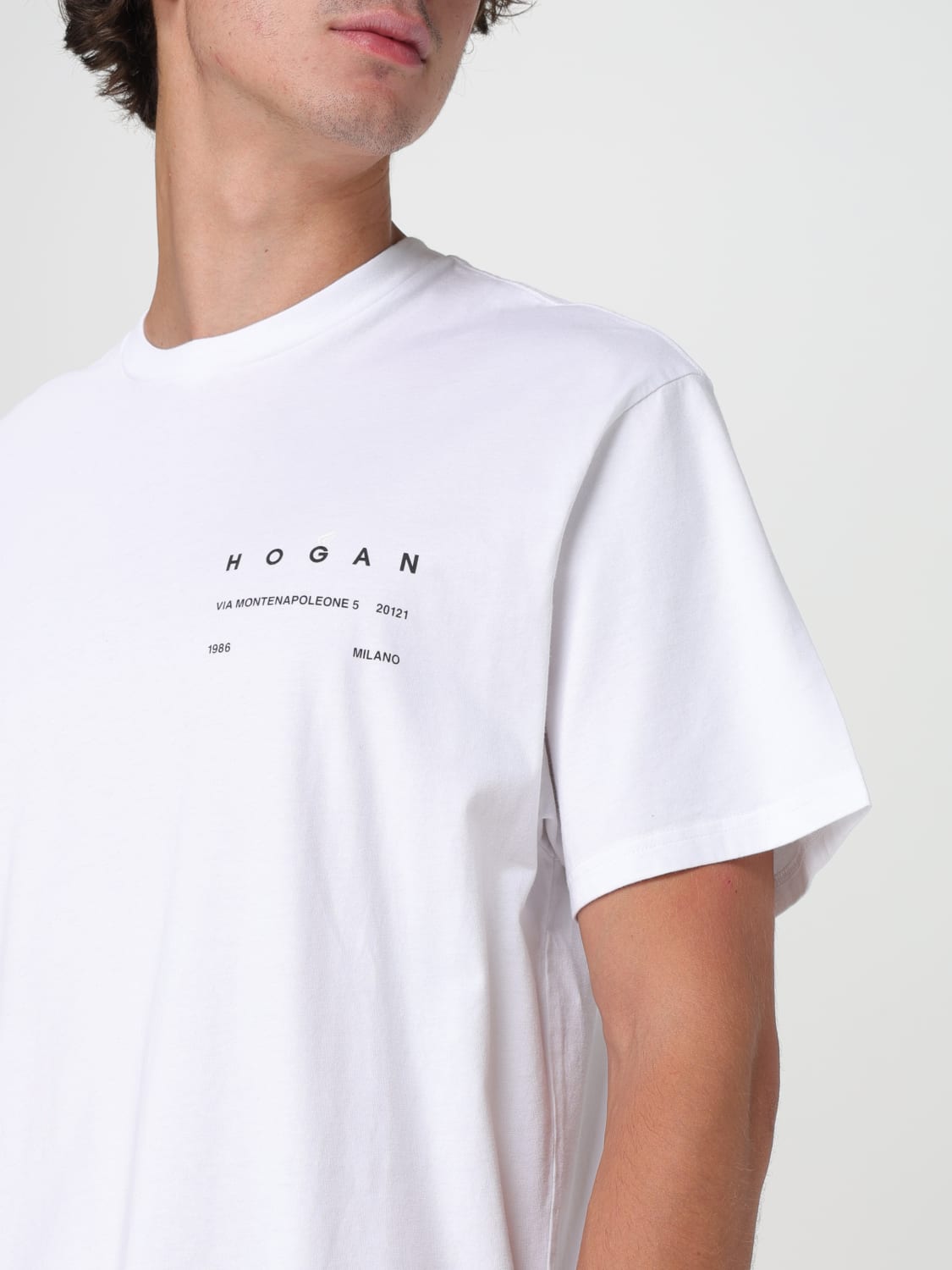 HOGAN T-SHIRT: T-shirt men Hogan, White - Img 3