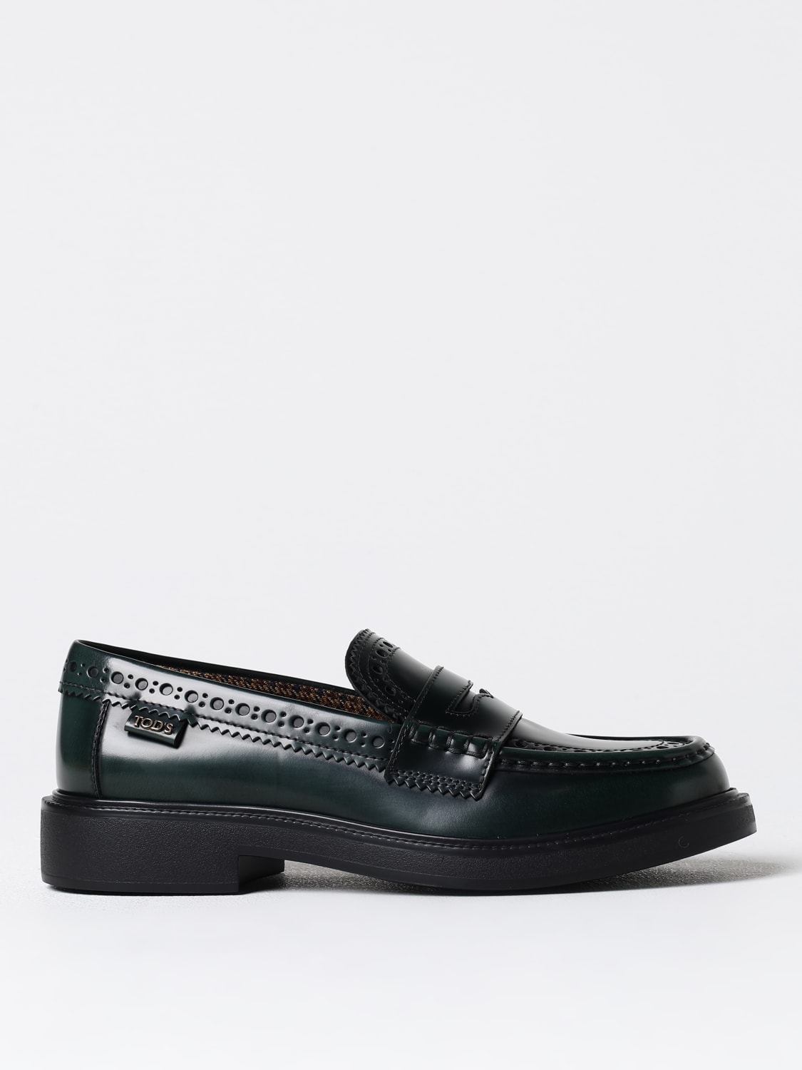 TOD'S LOAFERS: Loafers woman Tod's, Green - Img 1