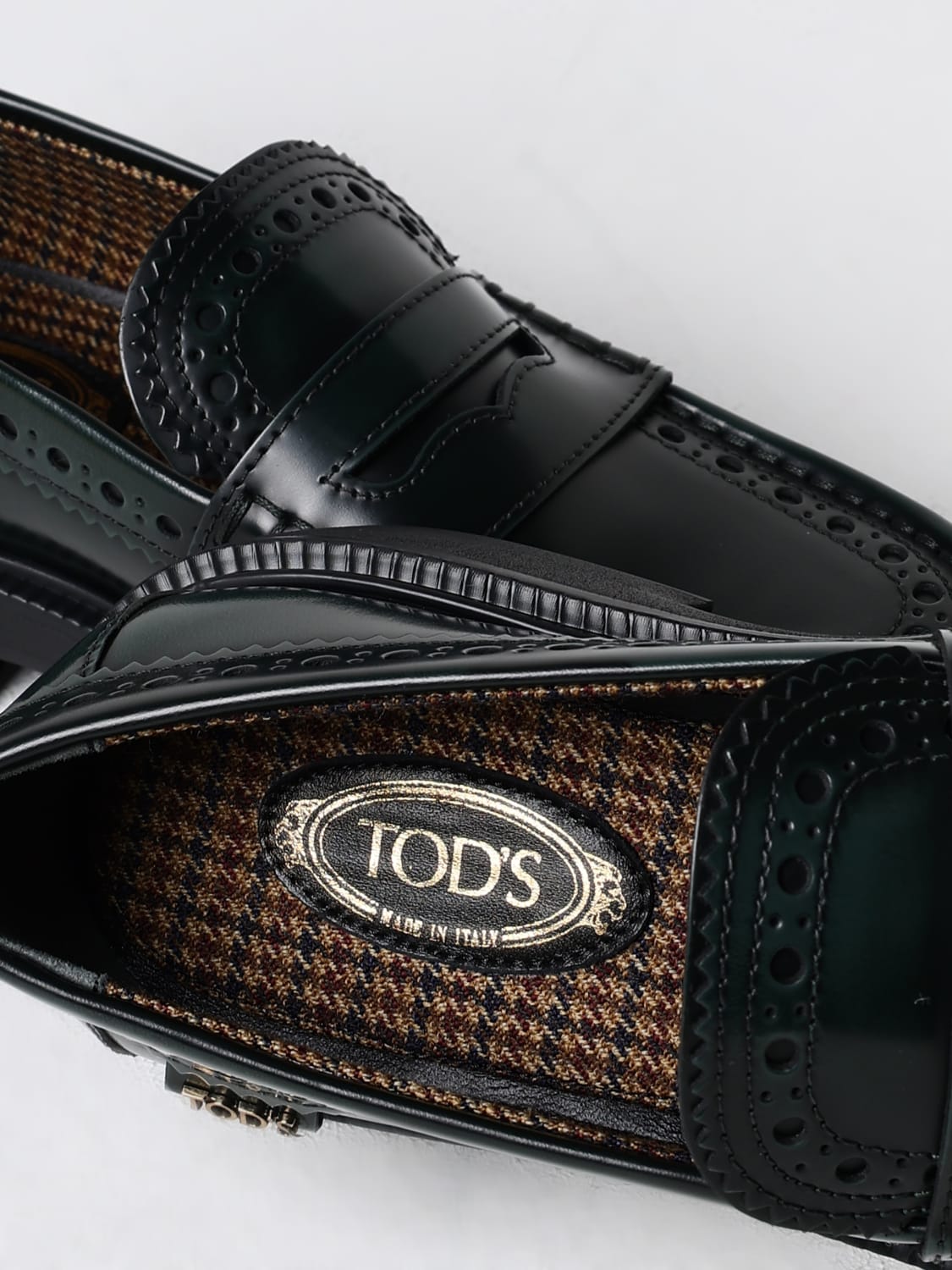 TOD'S LOAFERS: Loafers woman Tod's, Green - Img 4