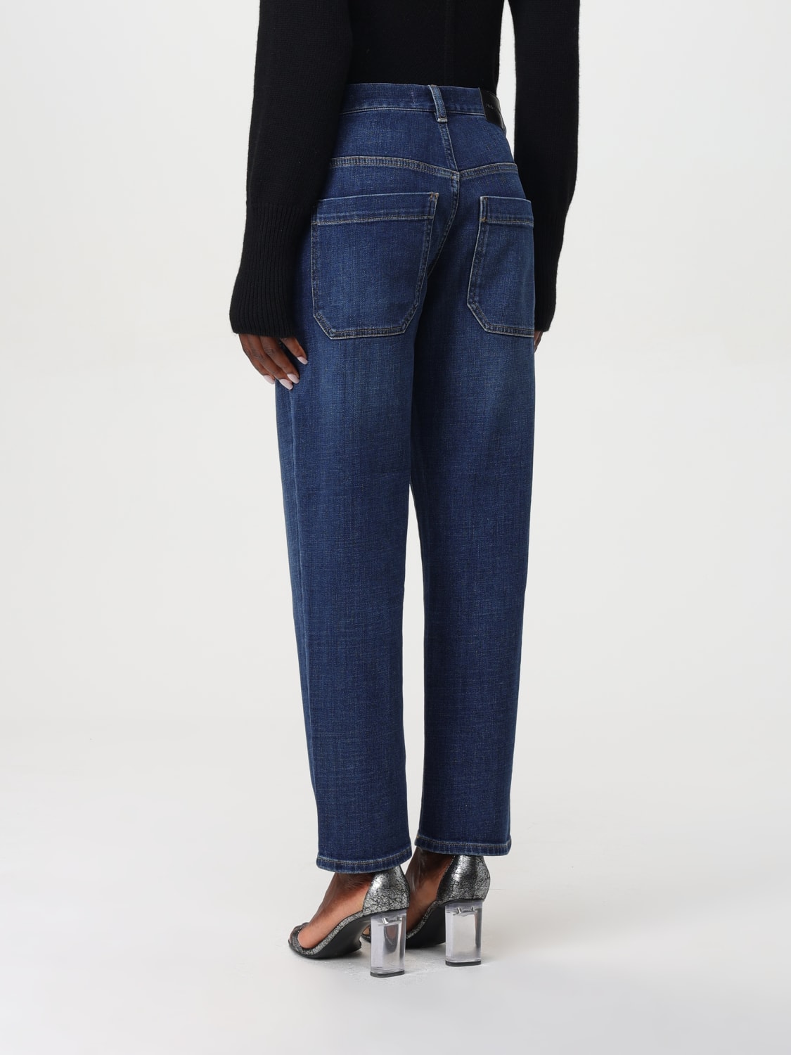 PINKO JEANS: Jeans woman Pinko, Denim - Img 2