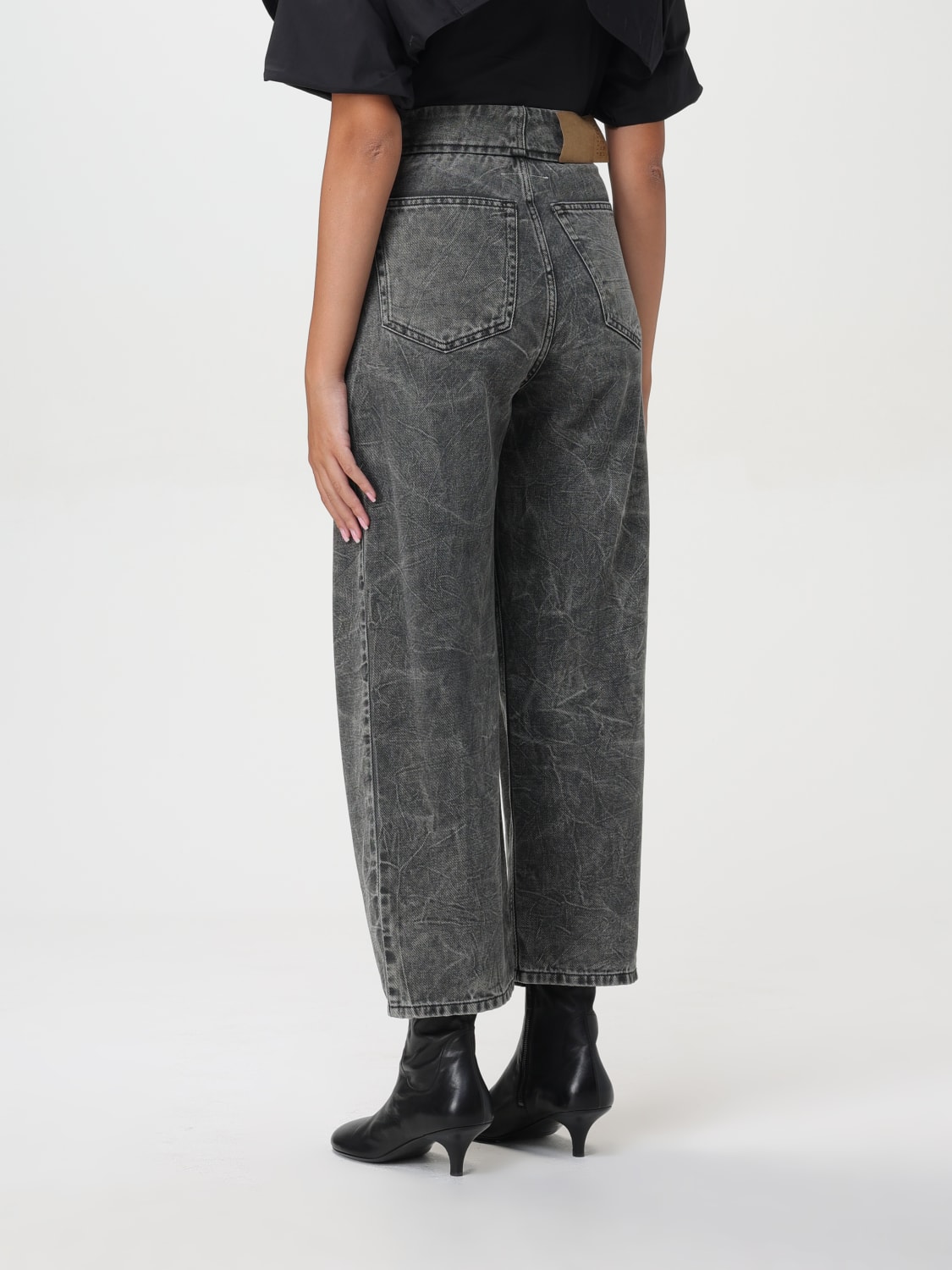 MM6 MAISON MARGIELA JEANS: Pants woman Mm6 Maison Margiela, Grey - Img 3