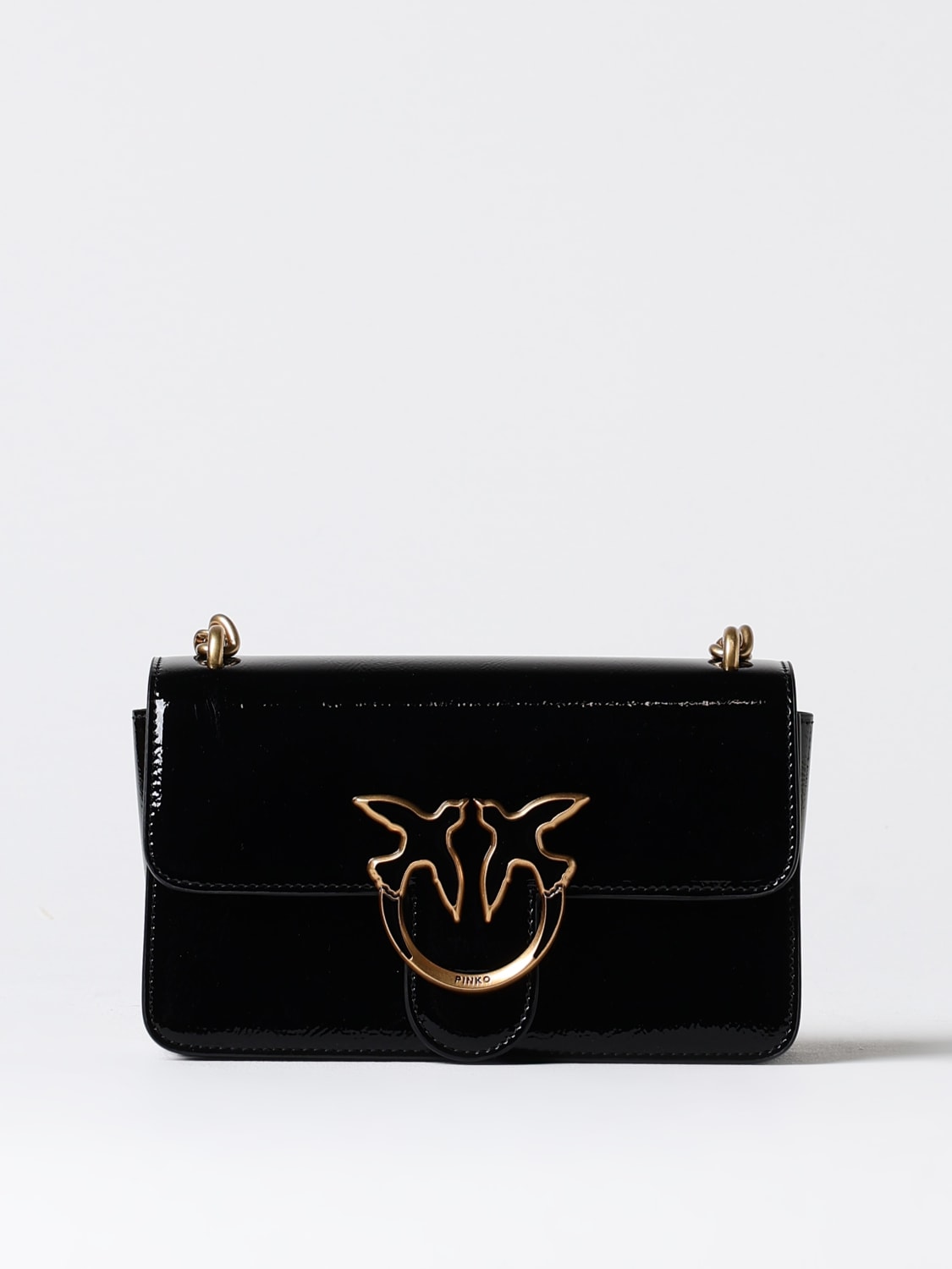 PINKO MINI BAG: Shoulder bag woman Pinko, Black - Img 1