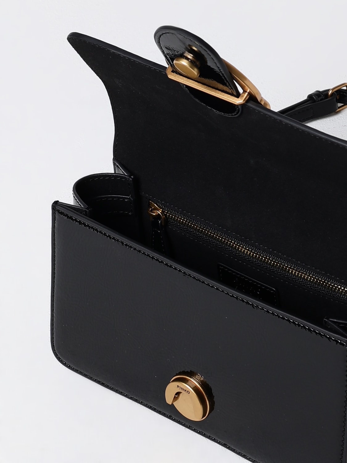 PINKO MINI BAG: Shoulder bag woman Pinko, Black - Img 3