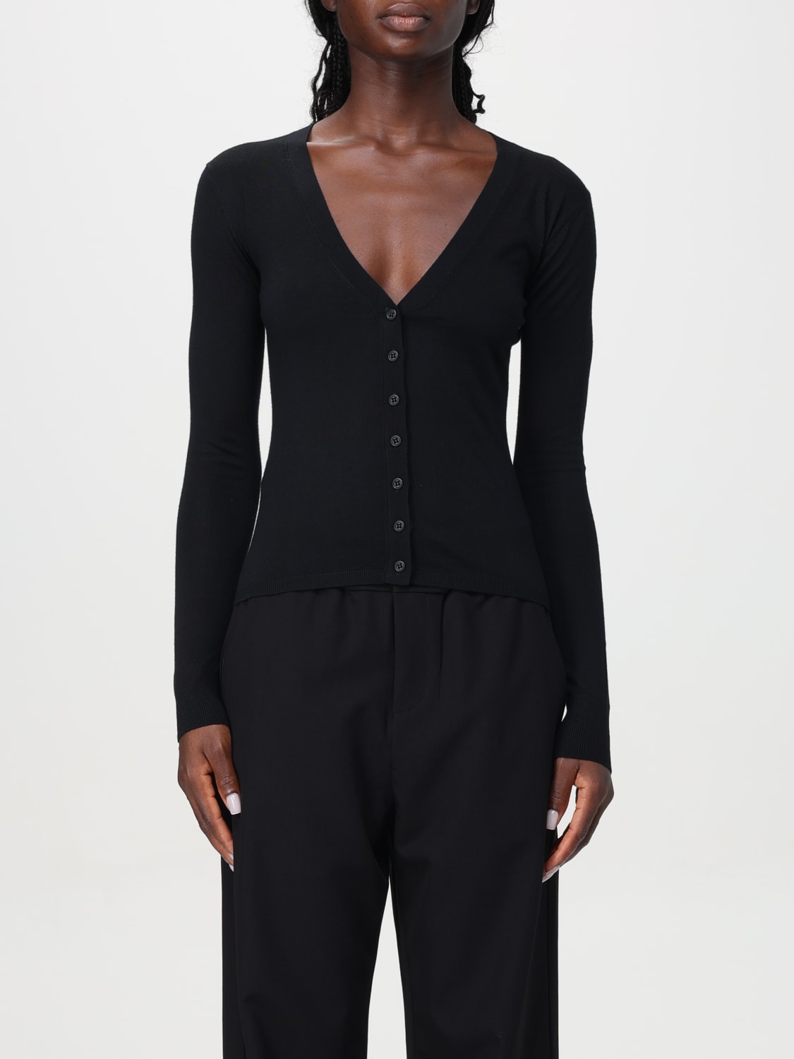 PINKO CARDIGAN: Cardigan woman Pinko, Black - Img 1