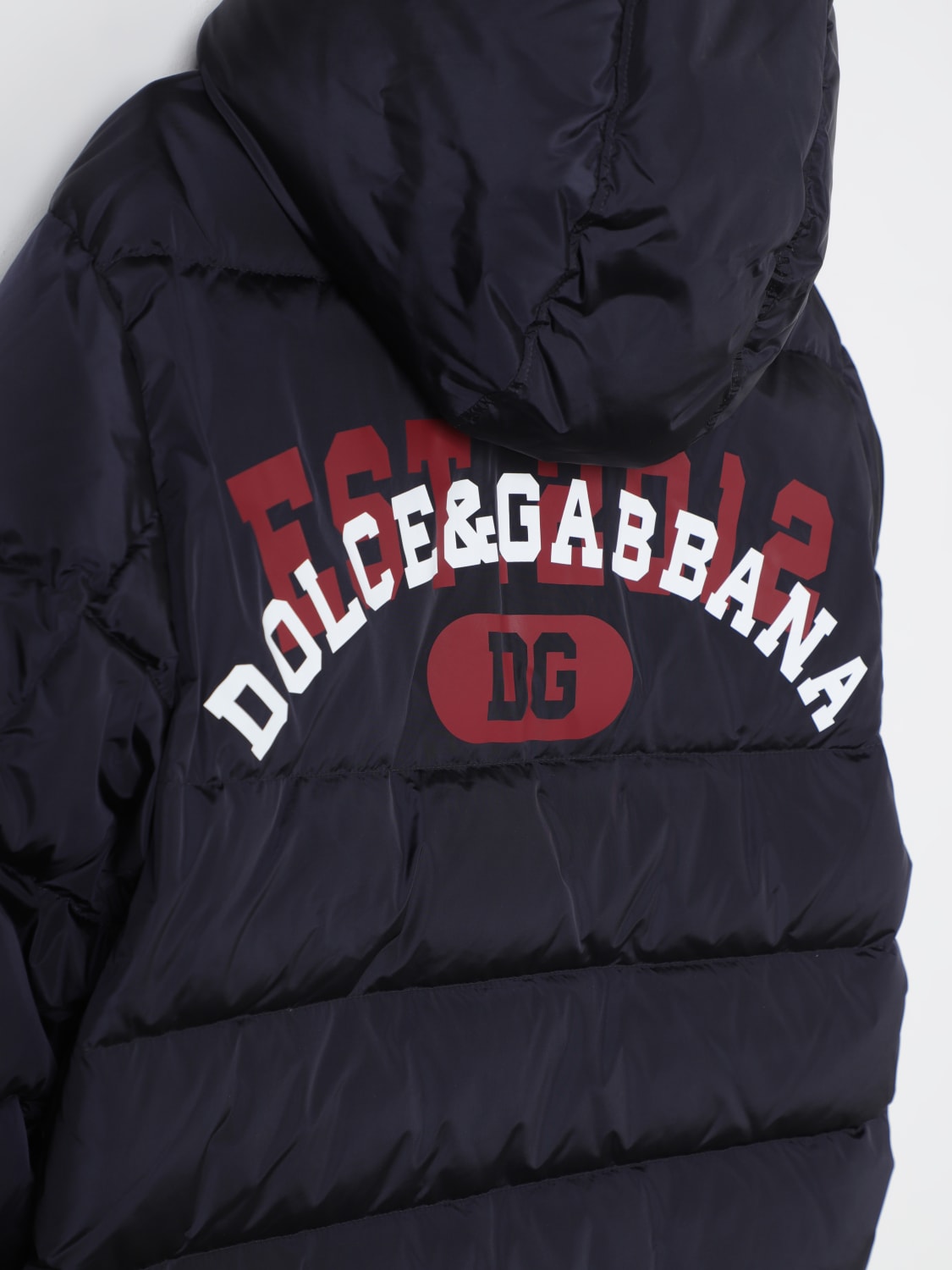 DOLCE & GABBANA JACKE: Jacke kinder Dolce & Gabbana, Blau - Img 3