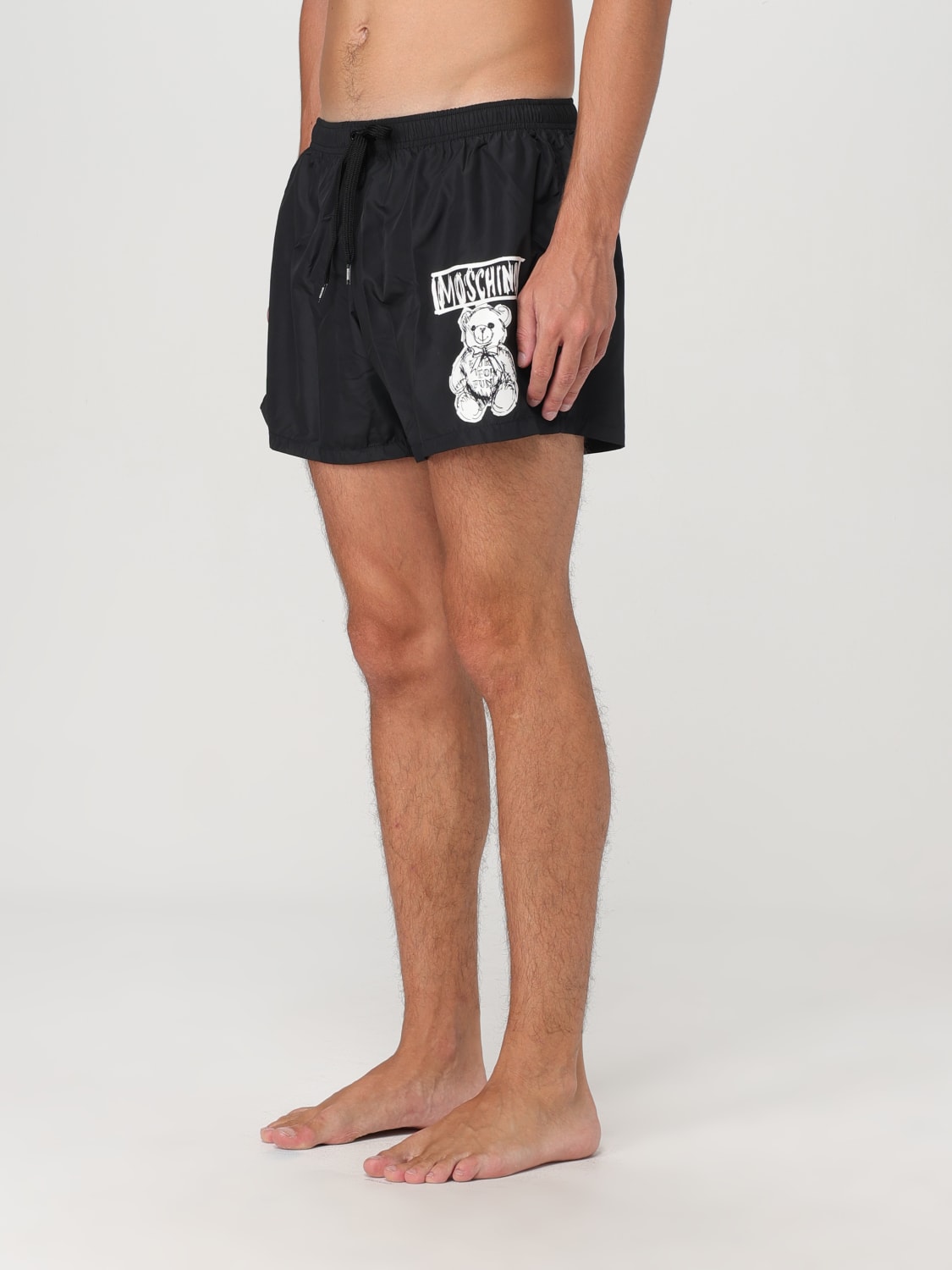 MOSCHINO COUTURE SWIMSUIT: Swimsuit men Moschino Couture, Black - Img 3