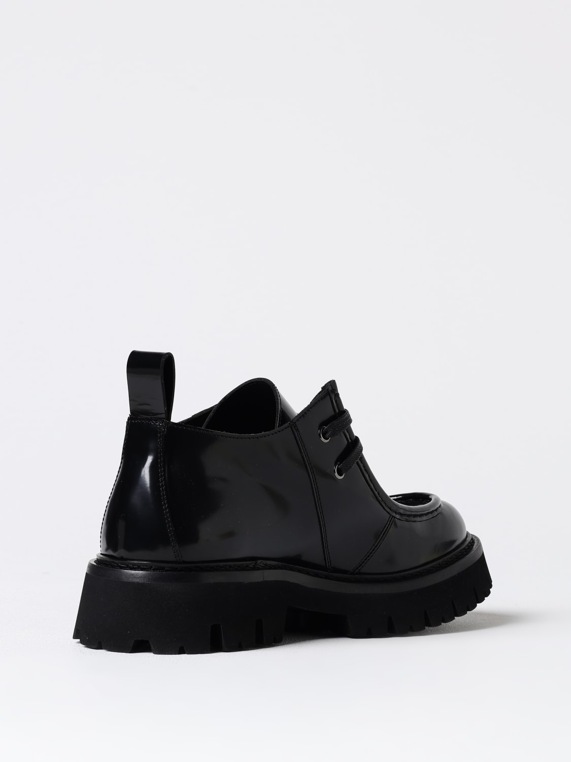 MOSCHINO COUTURE BROGUE SHOES: Boots men Moschino Couture, Black - Img 3