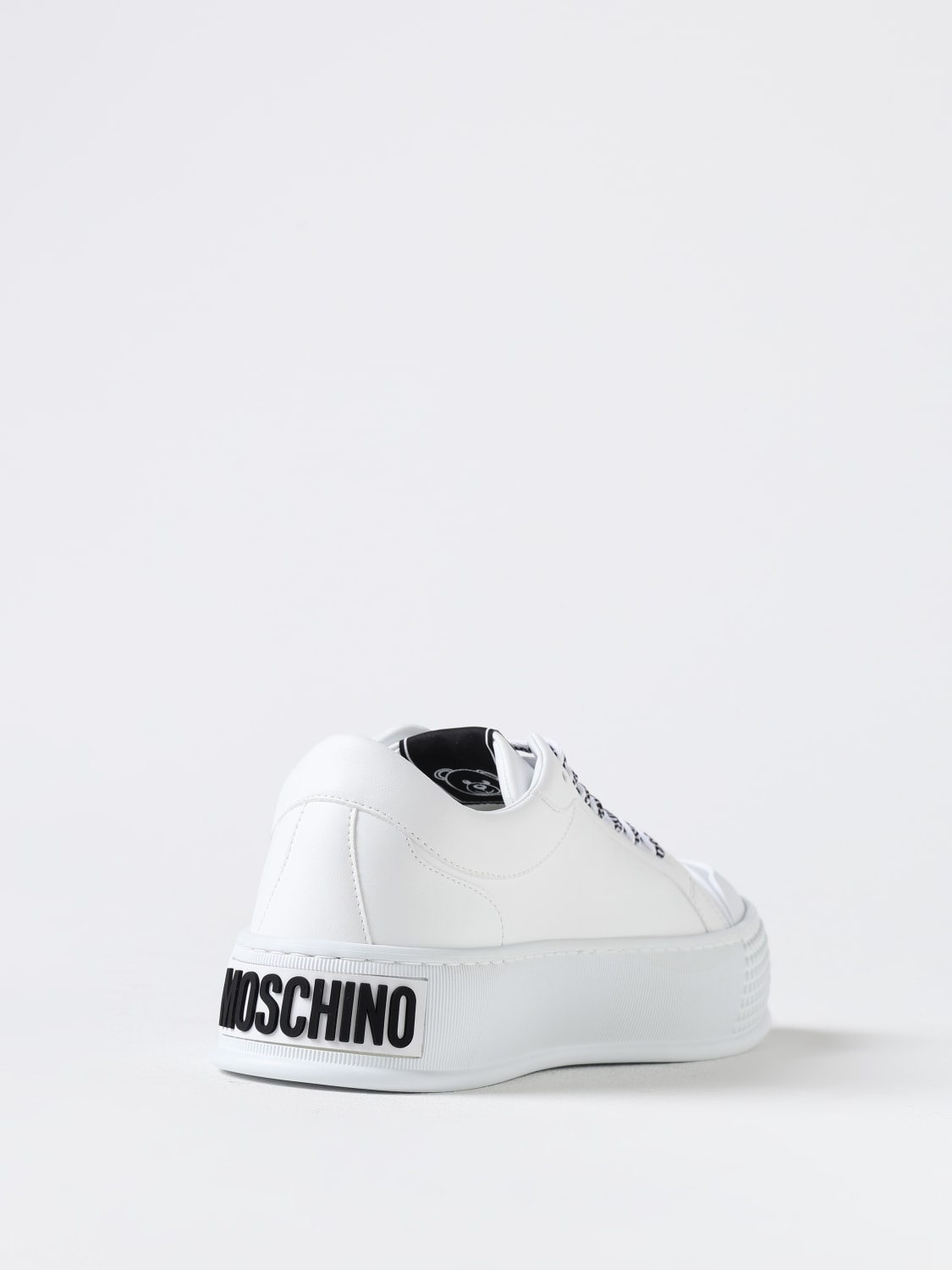 MOSCHINO COUTURE SNEAKERS: Sneakers men Moschino Couture, White - Img 3