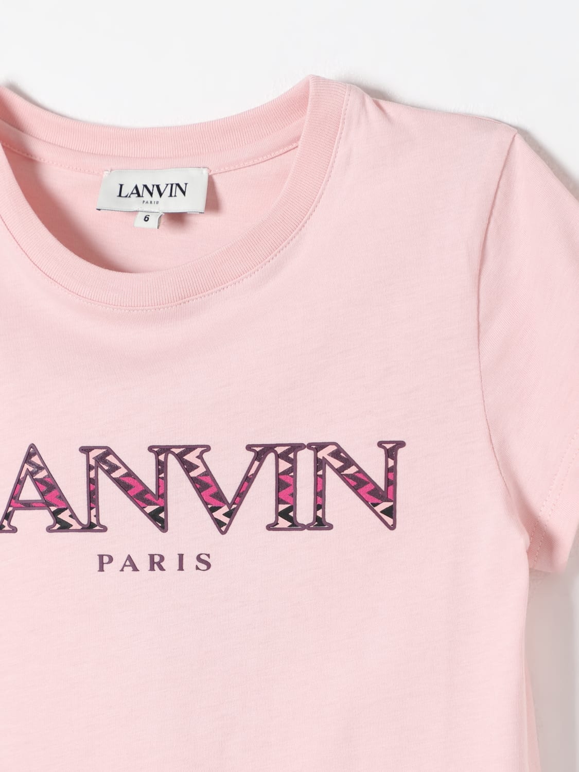 LANVIN T-SHIRT: T-shirt kids Lanvin, Pink - Img 3