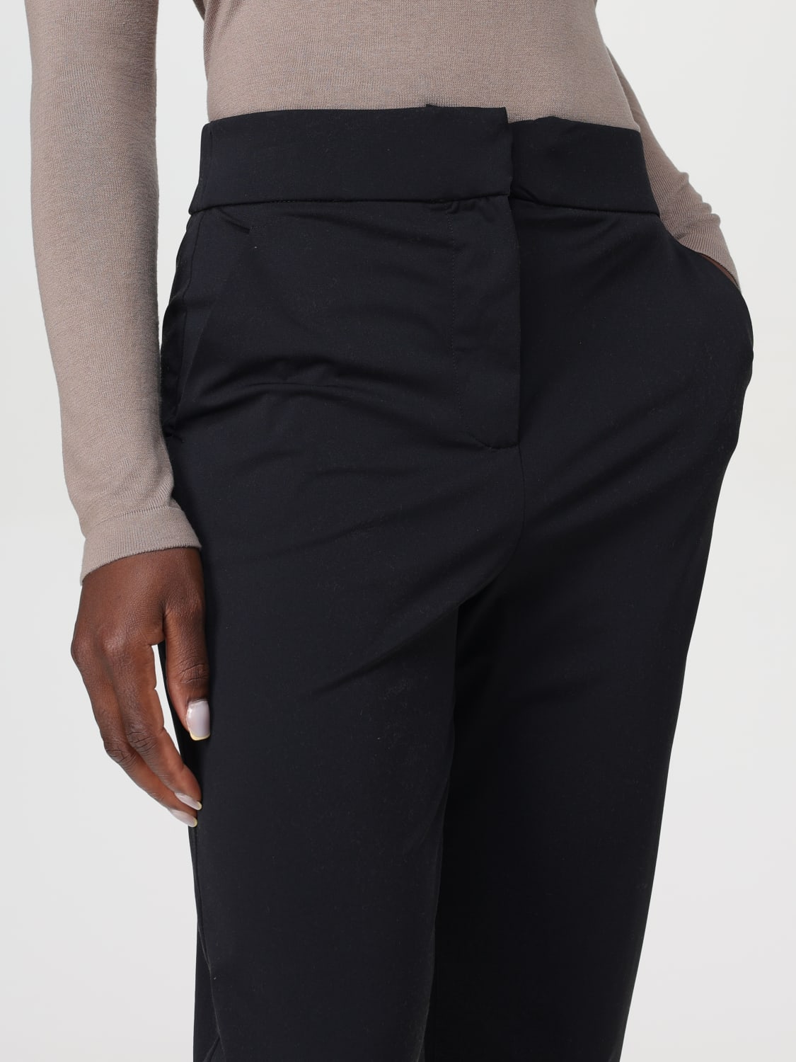 MAX MARA LEISURE PANTS: Pants woman Max Mara Leisure, Black - Img 5