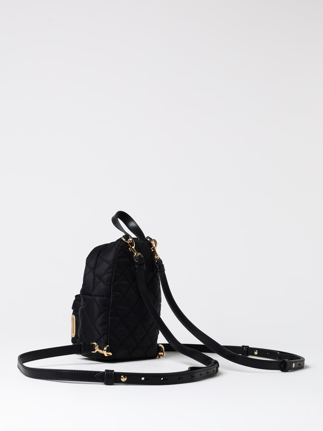 MOSCHINO COUTURE BACKPACK: Backpack woman Moschino Couture, Black - Img 3