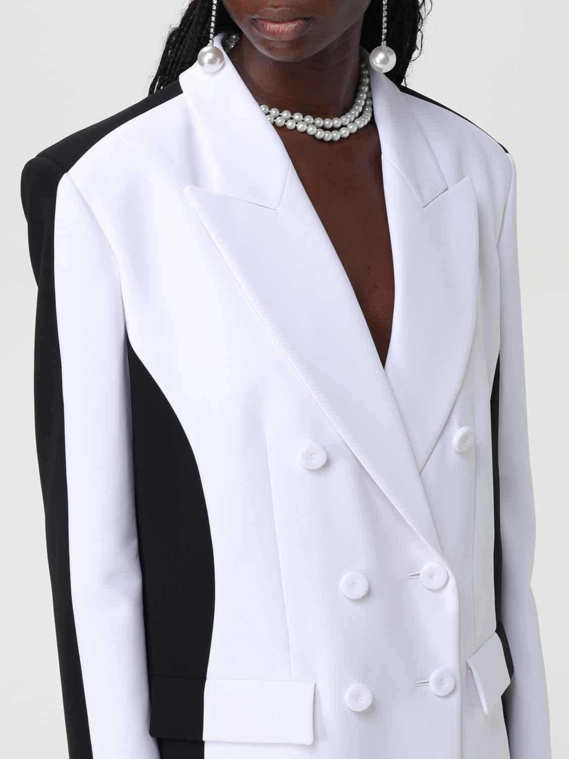 MOSCHINO COUTURE BLAZER: Blazer woman Moschino Couture, Black - Img 5