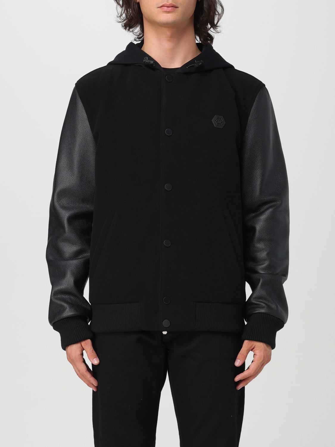 PHILIPP PLEIN CHAQUETA: Chaqueta hombre Philipp Plein, Negro - Img 1