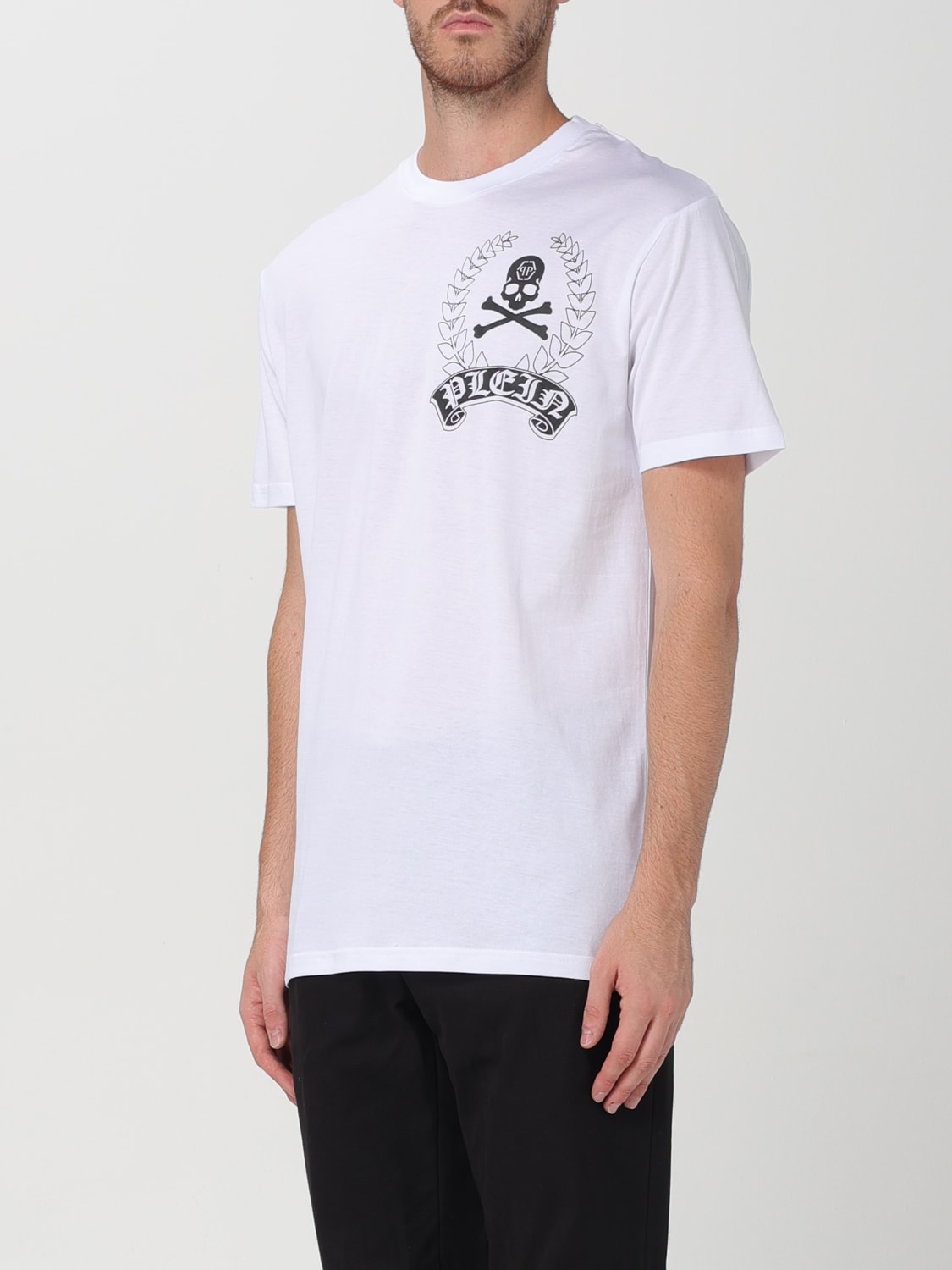 PHILIPP PLEIN CAMISETA: Camiseta hombre Philipp Plein, Blanco - Img 3