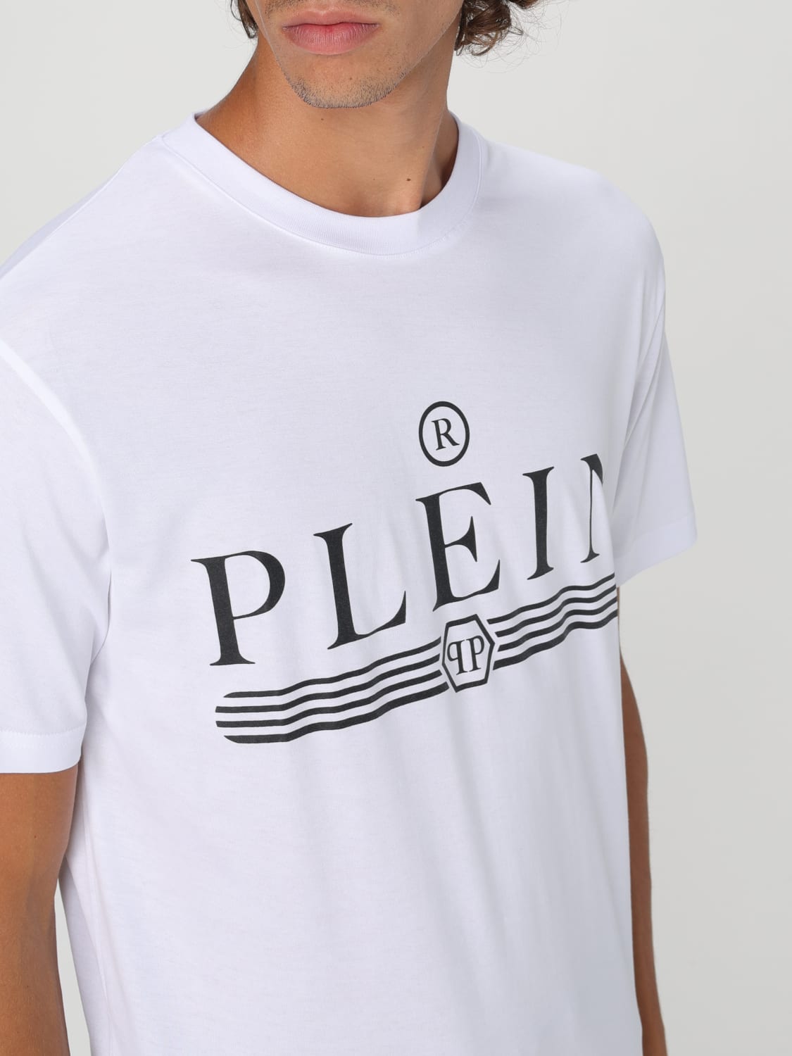 PHILIPP PLEIN T-SHIRT: T-shirt men Philipp Plein, White - Img 5