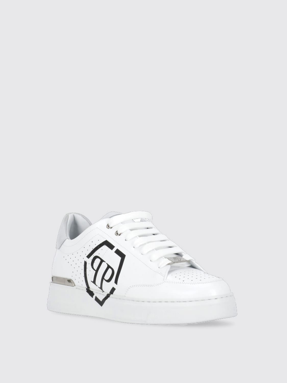 PHILIPP PLEIN SNEAKERS: Shoes men Philipp Plein, White - Img 2