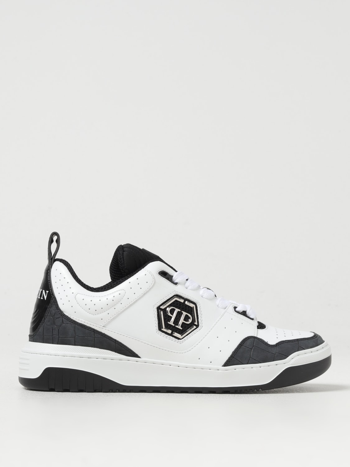 Philipp plein chaussure blanche best sale